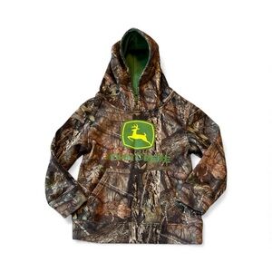 John Deere Kids Woodland Camo Hoodie